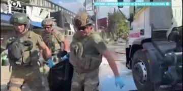 Обстрел рынка в Константиновке: погибли по меньшей мере 16 человек