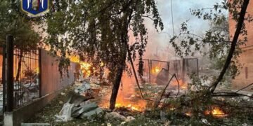 Ракетна атака на Київ: влада столиці та ОВА розкрили наслідки. ФОТО