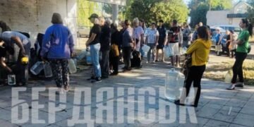 В Бердянске взрыв: нет света и воды