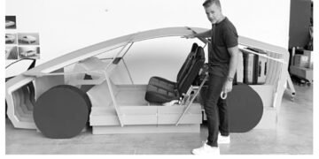 В новой биографии Илона Маска показали концепты роботакси Tesla – фото