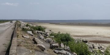Три месяца после теракта россиян на Каховской ГЭС: Ермак показал как сейчас выглядит водохранилище