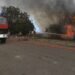 Вражеский обстрел Николаевщины: огнеборцы ликвидировали пожар площадью 500 м кв
