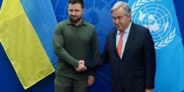 Гутерриш встретился с Зеленским