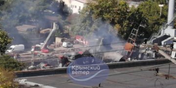 Ракетный удар по судостроительному заводу в Севастополе: по предварительным данным, погибло более 20 оккупантов