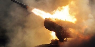 Аеророзвідники влучно відпрацювали по російському “Сонцепьоку”. ВІДЕО