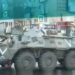 В Луганске оккупанты на БТР раздавили легковушку с людьми. ВИДЕО