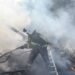 В результате обстрела Изюма пострадали восемь пожарных