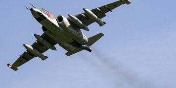 Українські прикордонники збили російський штурмовик СУ-25