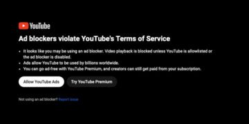 YouTube усиливает борьбу с блокировщиками рекламы