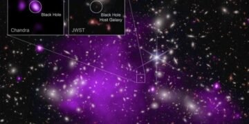 NASA открыло рекордно большую черную дыру. Она весит как галактика