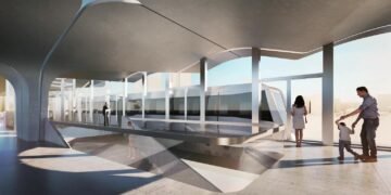 В Берлине планируется построить линию магнитного поезда. Как это будет выглядеть