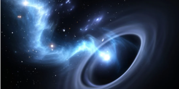 Випромінювання Гокінга. Фізики змоделювали чорну діру в лабораторії і спостерігали надзвичайний ефект