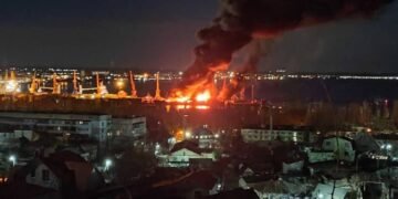 Повітряні сили ЗСУ підтвердили знищення десантного корабля окупантів та 13 “шахедів”