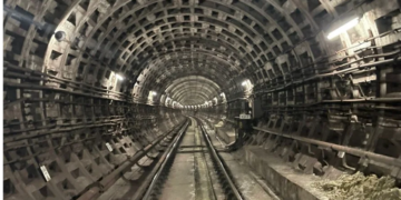 Київська прокуратура показала стан пошкодженого тунелю метро. ФОТО