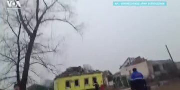 Российская ракета уничтожила улицу в селе в Воронежской области