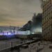 Москва замерзающая: при минус 25 пожар оставил население без отопления и света. ВИДЕО