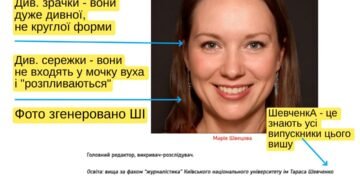 Головреда видання “Народна правда”, яке опублікувало відео зі співробітниками Bihus.Info, не існує – фактчекерка