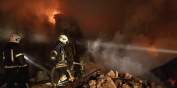 В новогоднюю ночь Украина подверглась атаке рекордного количества российских беспилотников