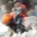 В дагестанском Буйнакске загорелся крупный торговый центр. ВИДЕО
