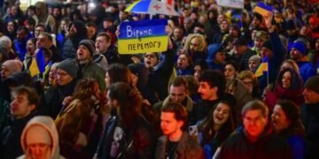 Президент Грузии Cаломе Зурабишвили: Прошло два года, но Россия не смогла сломить Украину