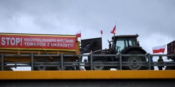 Польские фермеры заблокировали переходы на границе с Украиной