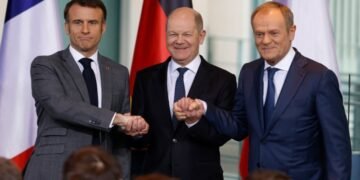 Шольц, Макрон и Туск подтвердили свое единство в поддержке Украины