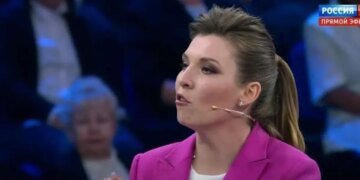 Скабеева окрысилась на “укробеженцев”: техника в студии не выдержала глумления и сломалась. ВИДЕО