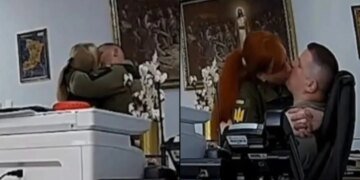 Любвеобильный военком нацеловался на служебную проверку: ЧП в ТЦК Ривне. ВИДЕО