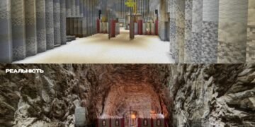 Соляные шахты Соледара воссоздали в Minecraft, чтобы восстановить разрушенную школу