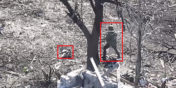 Премія Дарвіна: окупант загинув у “битві” з нерухомим дроном. ВІДЕО