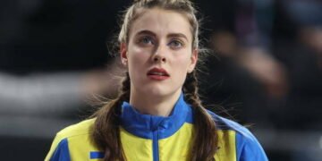 Ярослава Магучіх виборола “срібло” на чемпіонаті зі стрибків у висоту в приміщенні. ФОТО, ВІДЕО