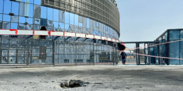 Росіяни поскаржилися на “приліт” по будівлі МВС у Бєлгороді