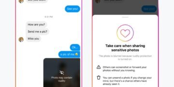Instagram будет автоматически размывать фотографии голого тела в сообщениях