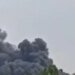 В оккупированной Евпатории слышны взрывы, поднимается дым