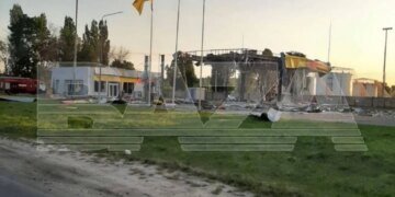 Дроны атаковали автозаправки в Орловской области РФ. ФОТО