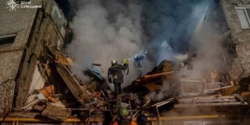 В Чугуеве российским ударом повреждён детсад. В Сумах нет света