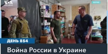 Зеленский встретился с военными в Донецкой области