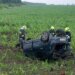 В Кіровоградській області перекинулось авто: жахливі наслідки