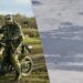 Оккупанты штурмуют на мотоциклах с белорусскими номерами: ВИДЕО с дрона ВСУ в Харьковской области
