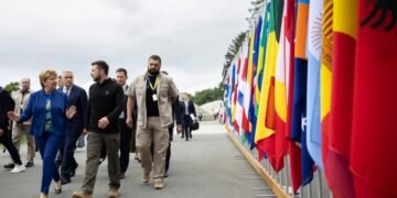 Мировые лидеры прибыли в Швейцарию для обсуждения ситуации в Украине