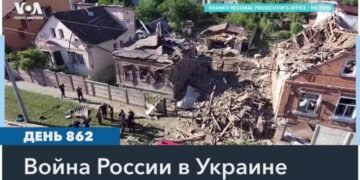 Россия атаковала Украину ударными беспилотниками