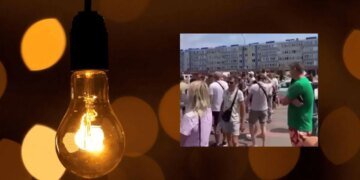 Россияне недовольны отсутствием электричества, пытаются митинговать. ВИДЕО