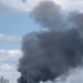 В российском Таганроге в районе порта внезапно разгорелся пожар. ВИДЕО