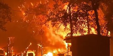 У Каліфорнії набирають обертів лісові пожежі: знищено вже понад сотню будинків. ВІДЕО