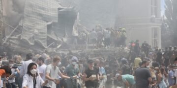 Россия нанесла удар по детской больнице в Киеве