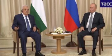 Потеряв часть Курской области, Путин обещает решить палестинский вопрос