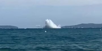 Во Франции самолет упал в воду во время авиашоу. ВИДЕО