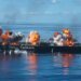 Йеменские хуситы взорвали греческий танкер в Красном море. ВИДЕО