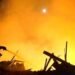 Под Липецком после атаки дронов горит военный аэродром