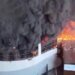 Масштабный пожар в РФ: в Подмосковье горит многоуровневая парковка. ВИДЕО